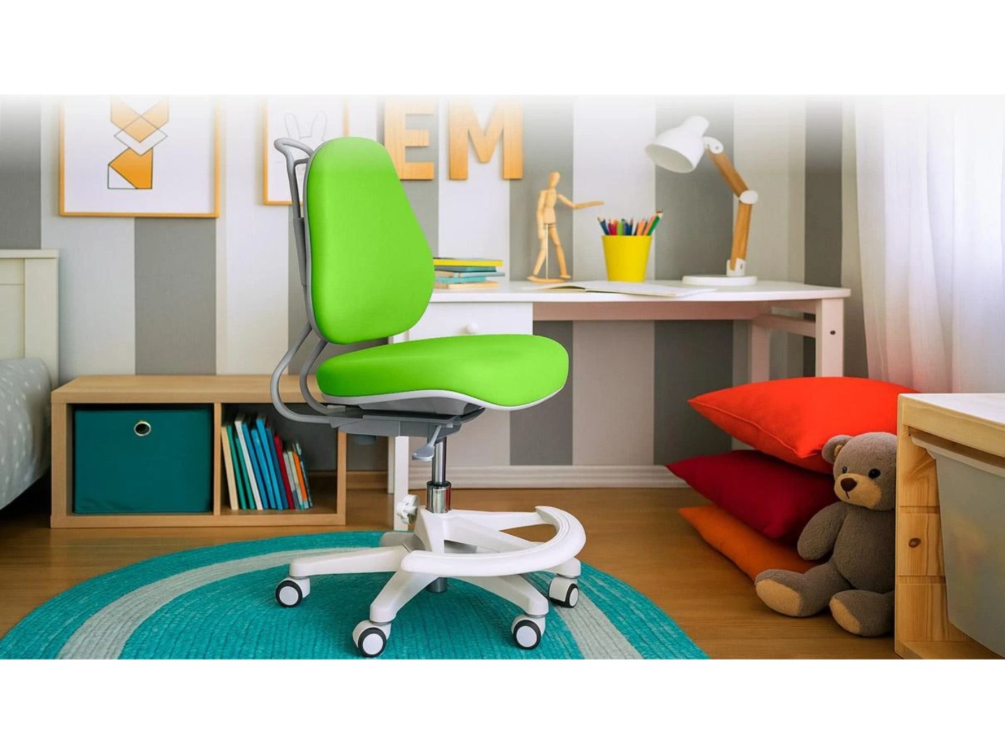 Крісло дитяче Evo-kids Mio Ergo Lite Green (Y-507 Lite KZ) — фото 12